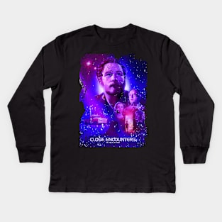 Close Encounters Chronicles Roy Neary's Enigmatic Adventure Kids Long Sleeve T-Shirt